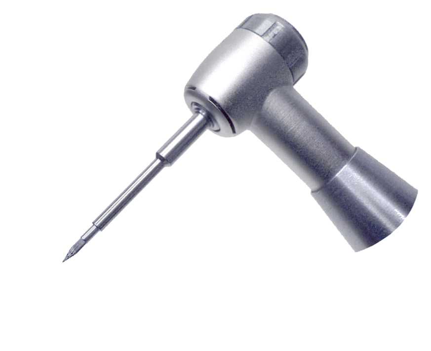 NiTi Brush NANO in handpiece